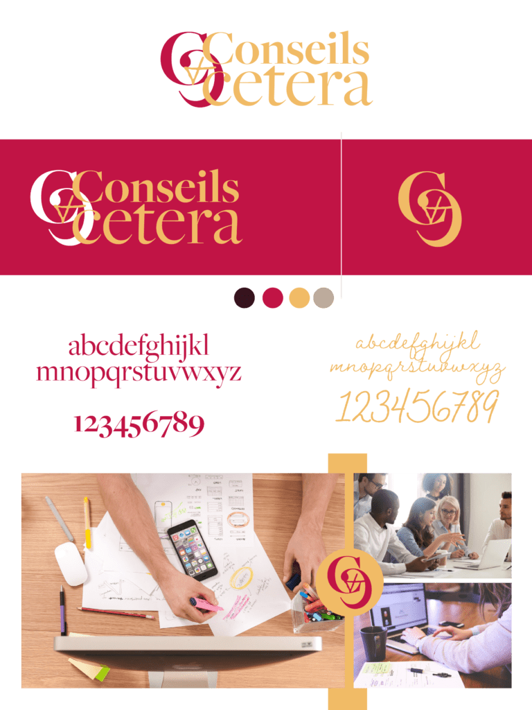 Identité visuelle Conseils et cetera