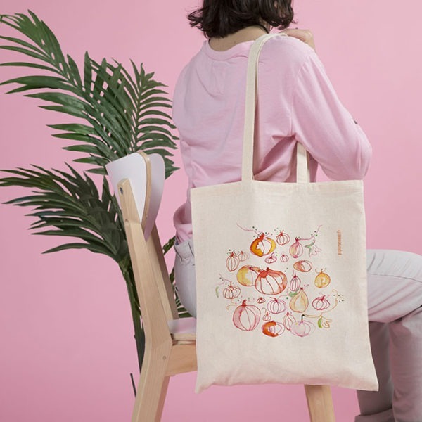 tote bag petites courges