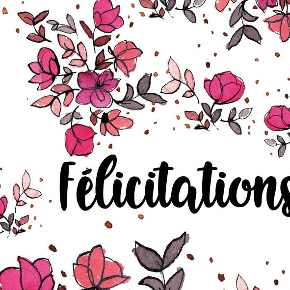Papeterie Félicitations – Papier ananas