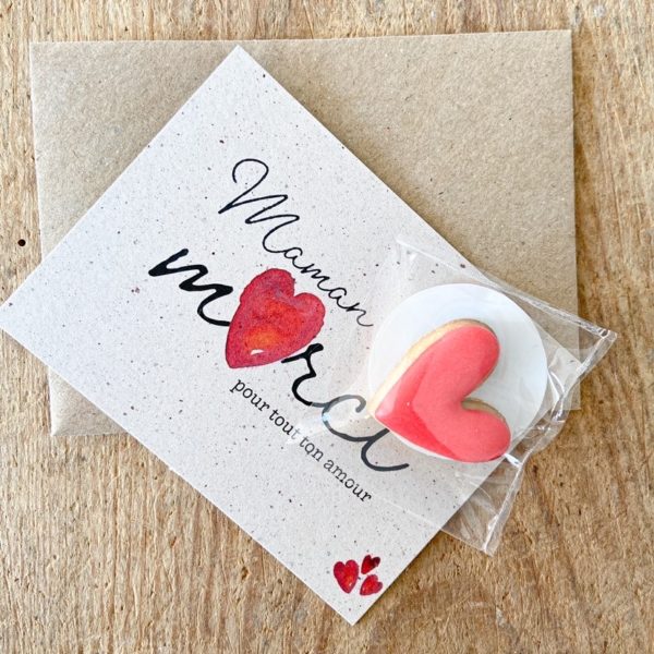 Carte maman merci gourmande