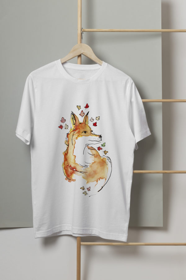 T-shirt doux renard