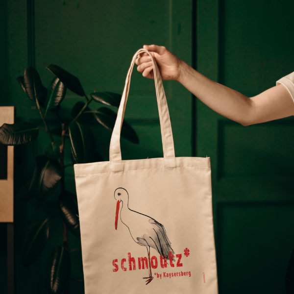 Tote bag cigogne schmoutz by Kaysersberg