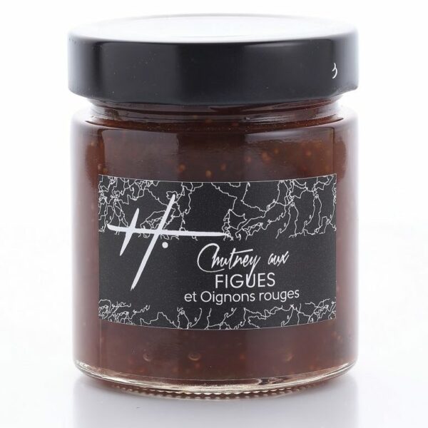 Chutney de figue et oignons rouges