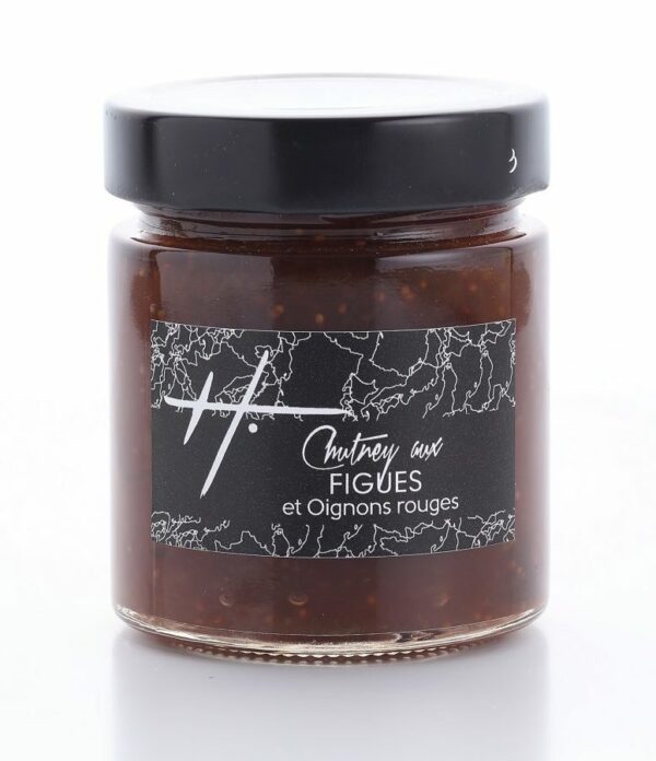 Chutney de figue et oignons rouges