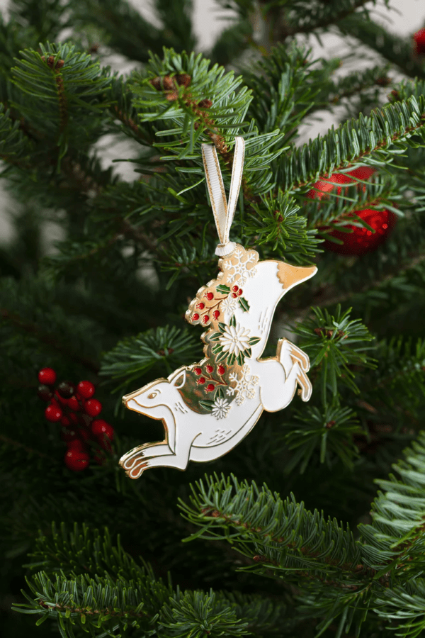 Décoration Renard des neiges – Image 2