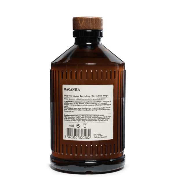 Sirop de speculoos Bacanha