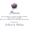 Carte Merci Collection Anémones