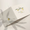 Faire-part collection citron