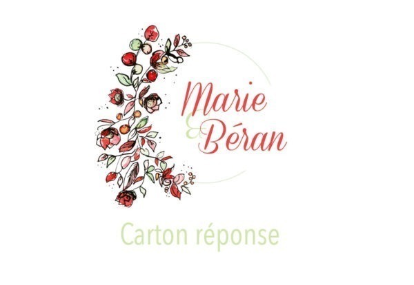 Illustration carton réponse Couronne champêtre