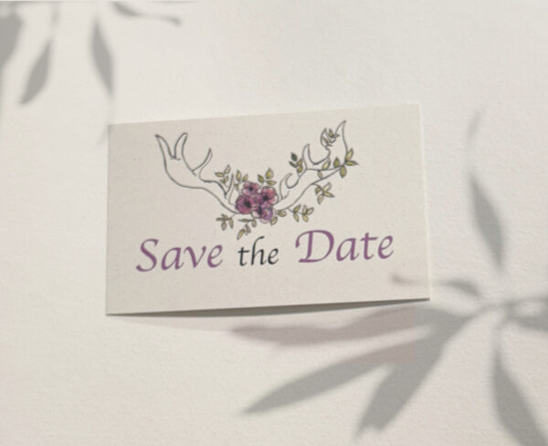 Save the date Collection Hippie