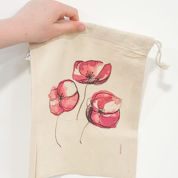 Pochon Coquelicots
