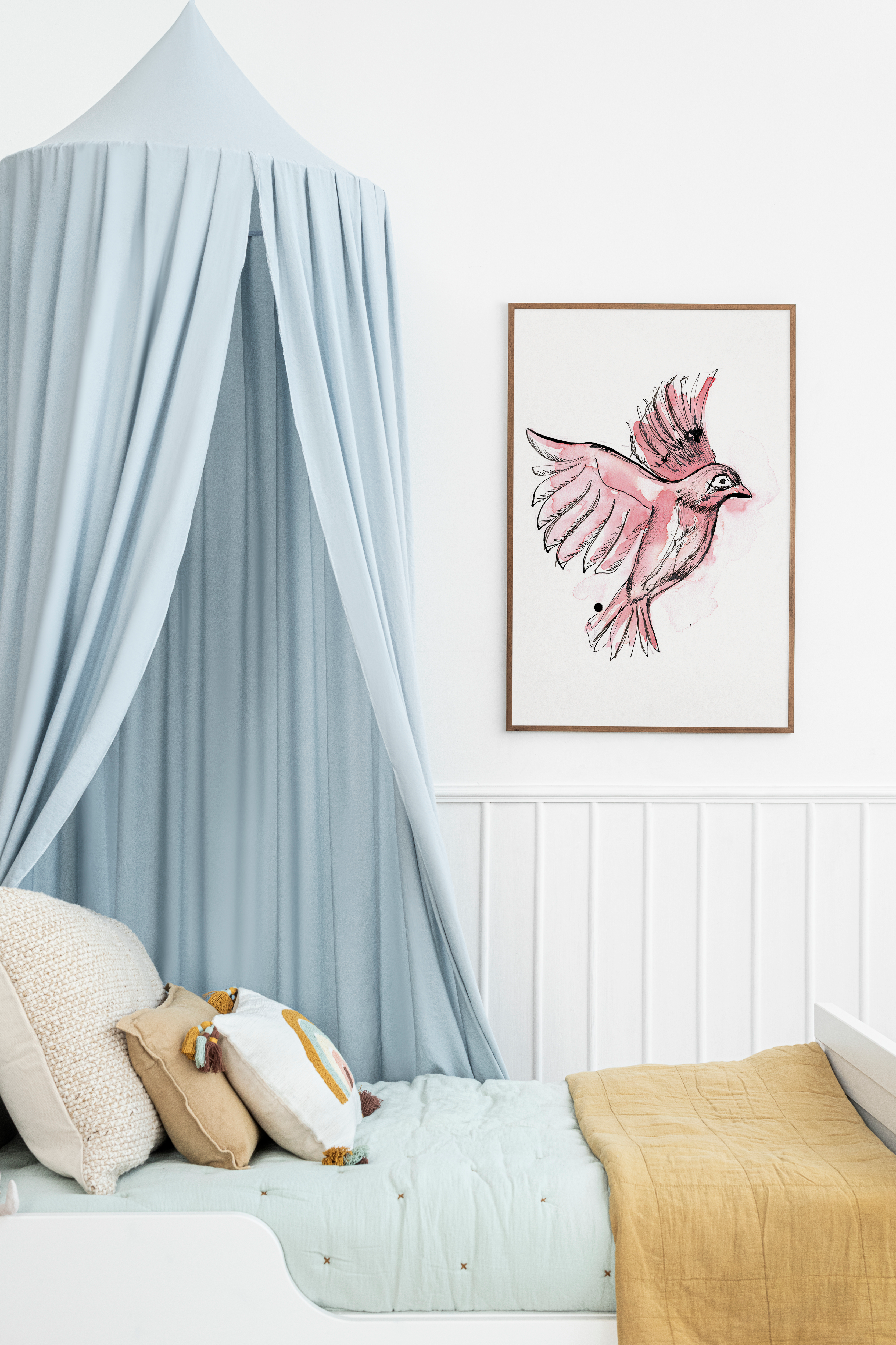 art dans la chambre de votre enfant fresque murale