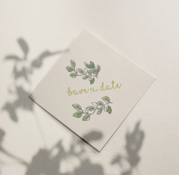 Save the date Collection Végétale