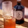 Cocktail sirop pêche Bacanha