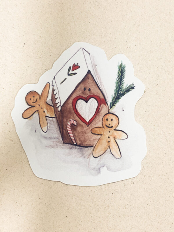 Lot de 10 stickers de Noël – Image 2