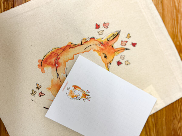 Pack doux renard cadeau