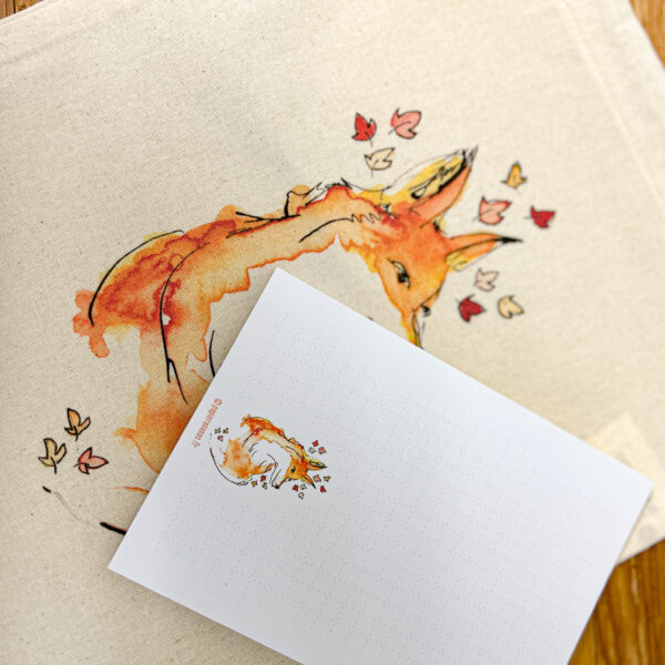 Pack doux renard cadeau