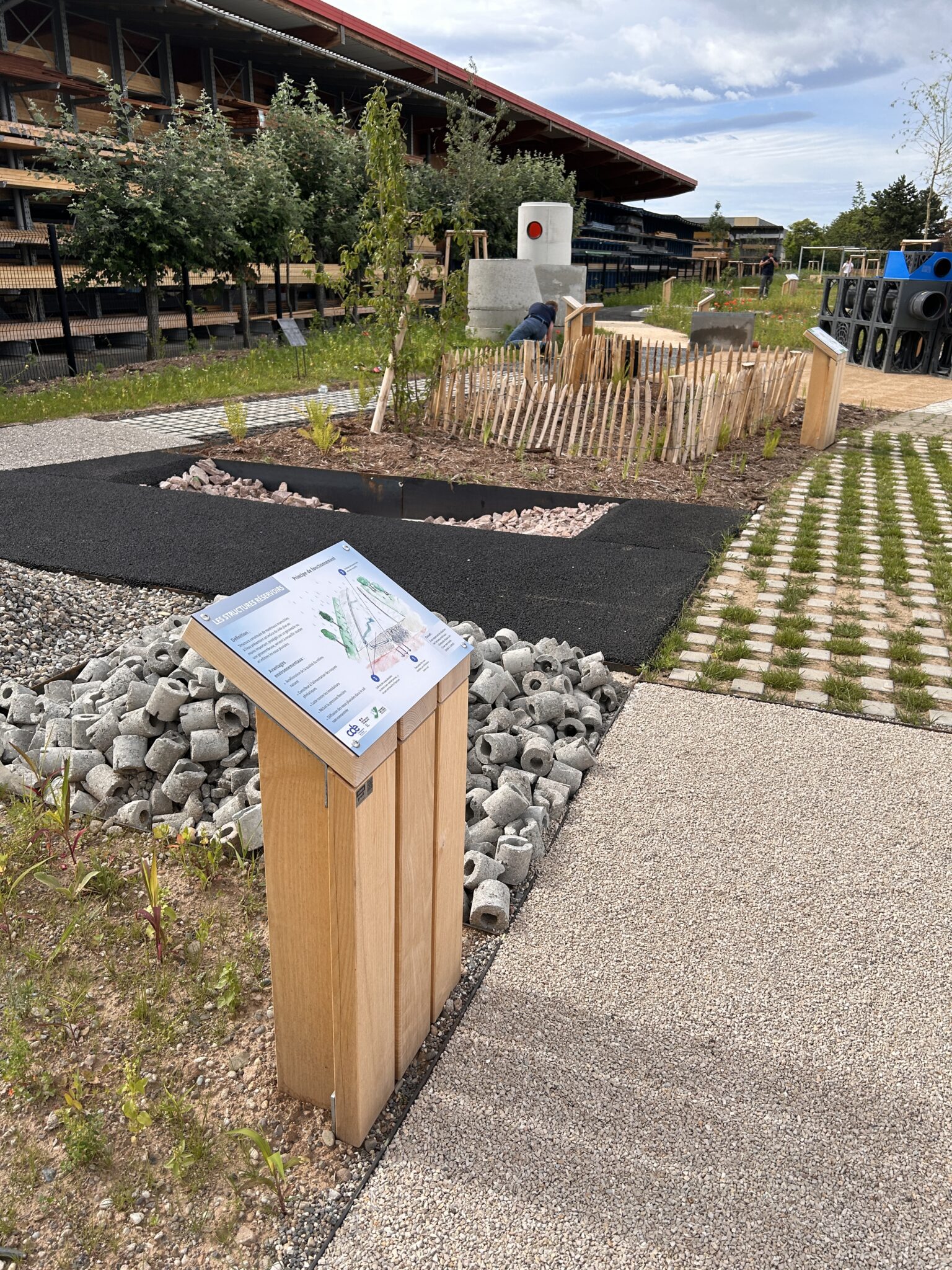 Signalétique pédagogique pour la Colmarienne Des Eaux