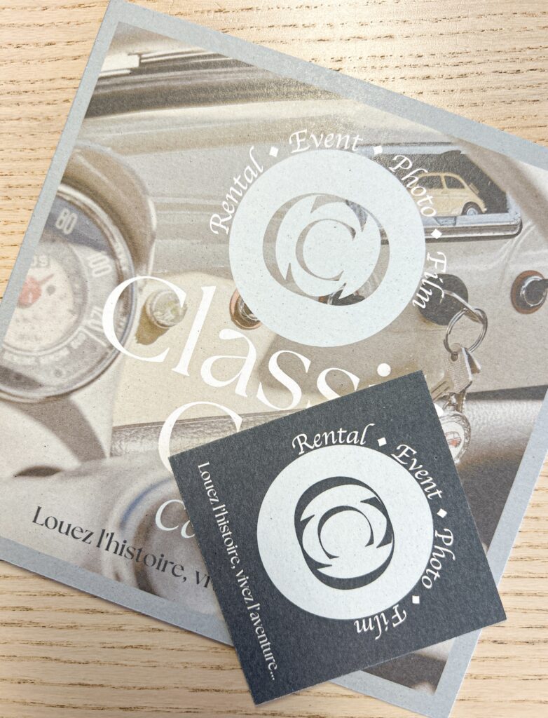 supports imprimés dans une identité visuelle