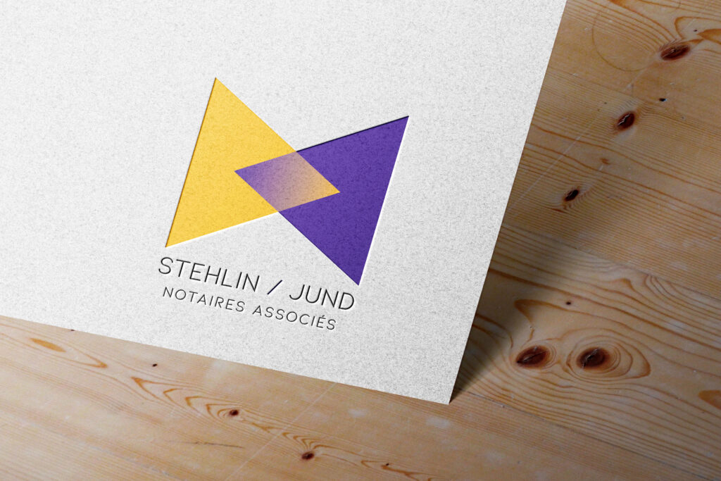 Création de logo à Sélestat pour Stehlin et Jund Notaires